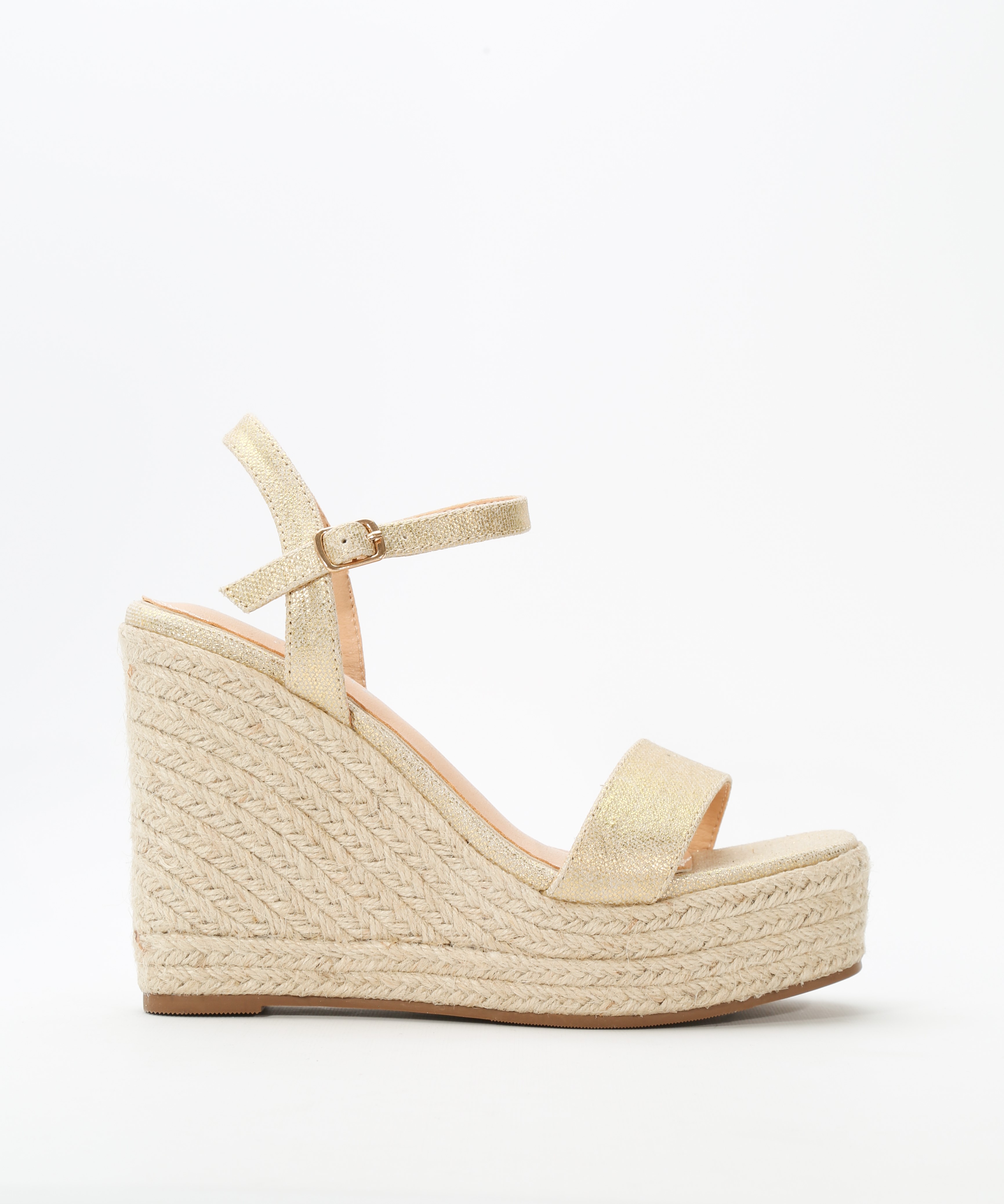 Sandalias cuña esparto